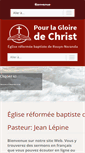 Mobile Screenshot of pourlagloiredechrist.com